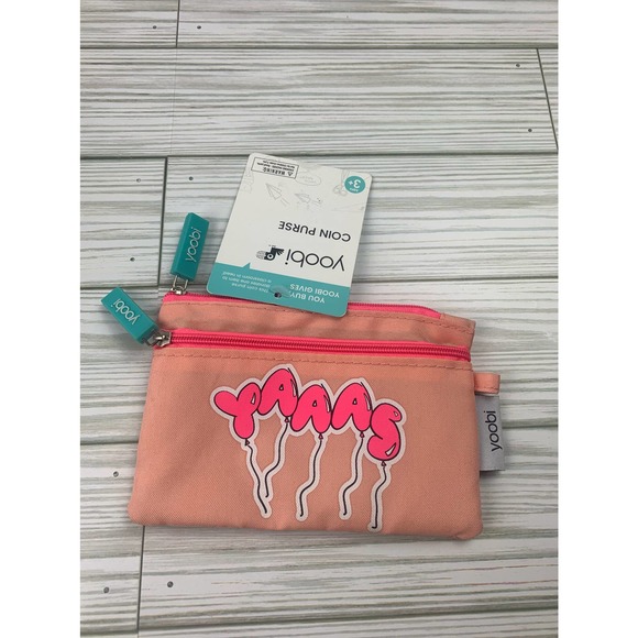 Yoobi Pink Balloon Yaaas Coin Purse - Picture 3 of 4
